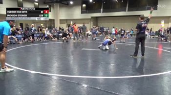 65 lbs Round 1 (6 Team) - Hudson Van Wyk, Moyer Elite vs Jackson Steiner, Alabama Elite Red