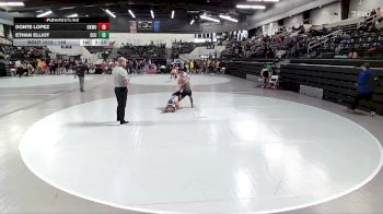 149 lbs Champ. Round 1 - Donte Lopez, Oklahoma Wesleyan vs Ethan Elliot, Southeast Community College