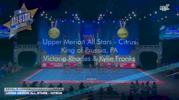 Upper Merion All Stars - Citrus [2026 L5 Junior Day 2] 2026 UCA & UDA All Star Nationals