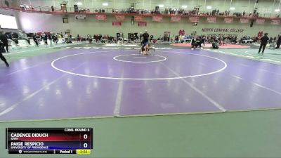 138 A Cons. Round 3 - Paige Respicio, University Of Providence vs Cadence Diduch, Iowa