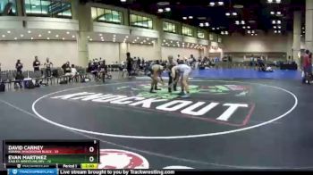 160 lbs Round 4 (10 Team) - Evan Martinez, Eagles Wrestling Dev vs David Carney, Indiana Smackdown Black