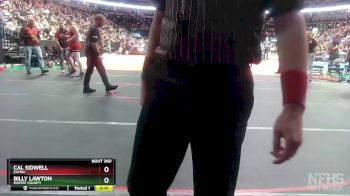 190-3A Cons. Semi - Billy Lawton, Moffat County vs Cal Sidwell, Eaton