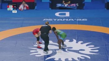 50 kg 1/8 Final - Ziqi Feng, China vs Miesinnei Mercy Genesis, Nigeria