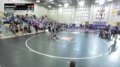 55 lbs Round 5 (8 Team) - Roman Walle, Nashville Catholic Wrestling vs Christian T, AAWC