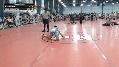 84 lbs Round 5 - 4:00pm Saturday - Devin Eggleston, NYWAY - Iron Empire vs Alec Medina, Team Ohio