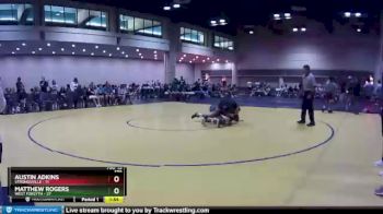 170 lbs Round 2 (10 Team) - Austin Adkins, Strongsville vs Matthew Rogers, West Forsyth