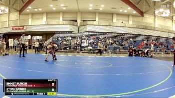 90 lbs Round 3 (6 Team) - Ethan Norris, Delta Wrestling Club Inc. vs Emmet Burkus, Chesterton Wrestling Club