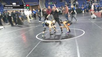 113 lbs Consolation - Alexavier Orellana, Woburn vs Luke Dwyer, Xaverian