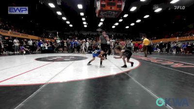 54 lbs Rr Rnd 1 - Adaley Ballard, Comanche Takedown Club vs Eva Galindo, Choctaw Ironman Youth Wrestling