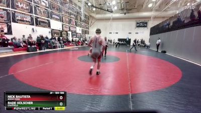184-186 lbs Round 1 - Nick Bautista, Rocky Ford vs Rade Holscher, Chatfield