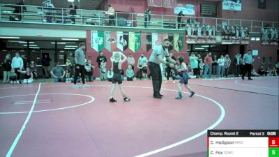 10U - 49-52 Champ. Round 2 - Conor Kraemer, Hybrid Wrestling Club vs Uriah Rodriguez, Wawasee Wrestling Club