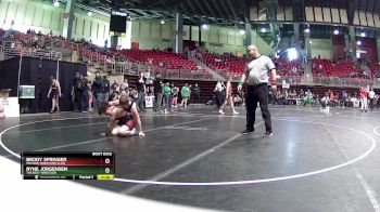 105 lbs Cons. Round 5 - Ryne Jorgensen, The Best Wrestler vs Brody Springer, McCook Wrestling Club