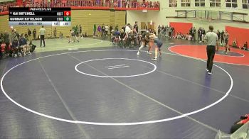 150 lbs Cons. Round 2 - Gunnar Kittelson, Battle Ground vs Kai Mitchell, Westview