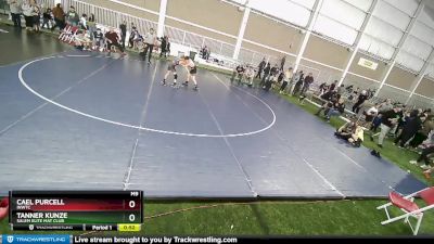 86 lbs Cons. Semi - Cael Purcell, INWTC vs Tanner Kunze, Salem Elite Mat Club