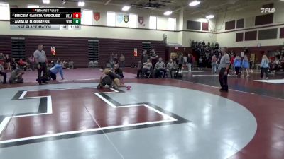 170 lbs 1st Place Match - Amalia Djoumessi, Waverly-Shell Rock vs Bricsia Garcia-Vasquez, West Liberty