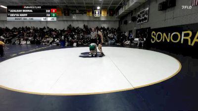 145 lbs Cons. Round 1 - Devyn Kripp, Poly/Long Beach vs Azaleah Bernal, Downey