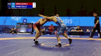 65 kg Final 3-5 - Aykhan Abdullazada, Azerbaijan vs Bilol Sharip Uulu, Kyrgyzstan