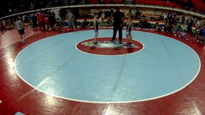 110 lbs Reef Hubbard, Idaho 2 12U Boys vs Lorenzo Perez, Idaho 1 12U Boys