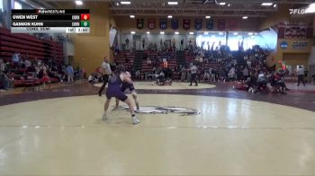 125 lbs Cons. Semi - Gannon Kuhn, Cornell College vs Owen West, Cornell College
