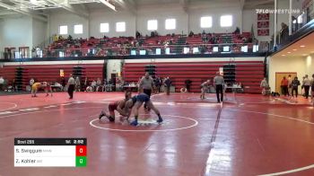 149 lbs Consolation - Sebas Swiggum, Minnesota vs Zak Kohler, Air Force Prep