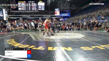 145 lbs Cons 32 #1 - Johnny Ryan, Oregon vs Gabriel Holley, Arkansas