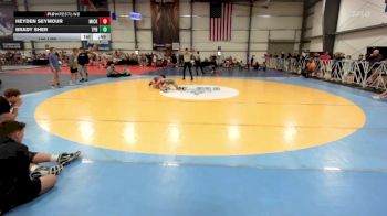 100 lbs Rr Rnd 2 - Heyden Seymour, Micky's Maniacs Blue vs Brady Sher, Terps Pit Bull MS