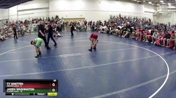 95 lbs Semis & 1st Wrestleback (8 Team) - Jaden Washington, Illinois Gold vs Ty Whitten, Indiana Gold