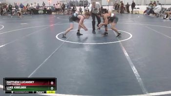 125 lbs Champ. Round 1 - Luke Kibelbek, TNWA vs Matthew Lucansky, Team Tortorice