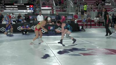 50 lbs Quarters - Anaya Falcon, Titan Mercury Wrestling Club (TMWC) vs Heather Crull, Northeastern Wrestling Club
