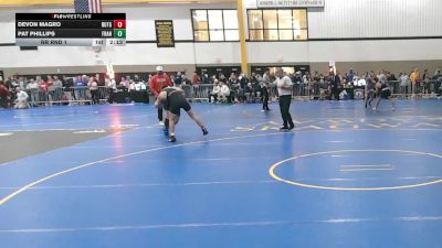 149White lbs Rr Rnd 1 - Devon Magro, Rutgers vs Pat Phillips, Franklin & Marshall