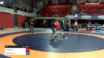 55 lbs Consolation - Sean Sesnan, Williams Baptist University vs Ibrahim Bunduka, Inland Northwest Wrestling Training Center