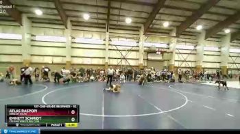 52 lbs Champ. Round 1 - Emmett Schmidt, Cougar Wrestling Club vs Atlas Raspopi, Sons Of Atlas