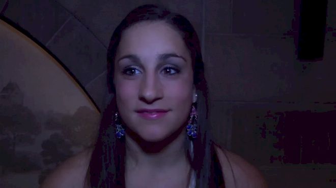 Catching Up with Jordyn Wieber at 2013 Championships