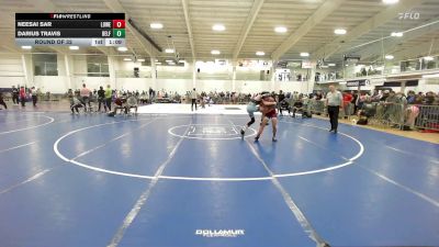 124 lbs Round Of 32 - Neesai Sar, Lowell vs Darius Travis, Belfast