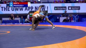 65 kg 1/4 Final - Kumar Mohit, India vs Abbas Ebrahimzadehsavadkouhi, Iran