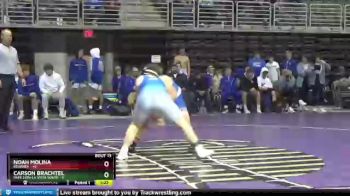 220 lbs Round 4 (8 Team) - Noah Molina, Kearney vs Carson Brachtel, Papillion-La Vista South