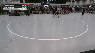 105 lbs Cons. Sub-rd Of 16 - Case Thompson, Sebolt Wrestling Academy vs Alec Brenner, RT Elite Wrestling