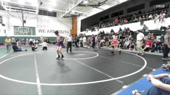 144 lbs Cons. Round 3 - Caleb Bosley, Lancaster vs Christian Walter, Redondo Union