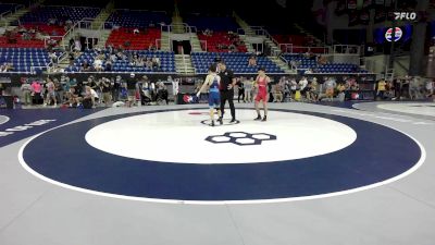 120 lbs Cons. Rd Of 64 - Jackson Stocker, SC vs Macauley Fuld, TX
