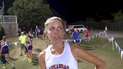 Kristina Aubert a bit excited with early lead, finishes 2nd at Brooks Memphis Twilight