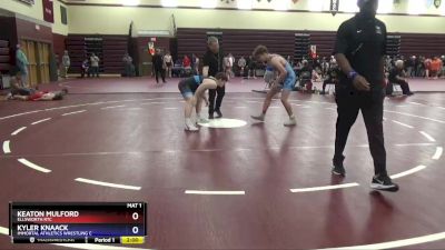 16U-12 lbs Round 1 - Keaton Mulford, Ellsworth RTC vs Kyler Knaack, Immortal Athletics Wrestling C