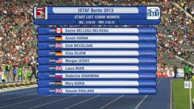 W1500 Berlin World Challenge (Sharmina strong last 50m)