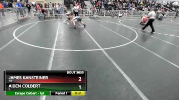 138 lbs Cons. Round 1 - James Kansteiner, NE vs Aiden Colbert, IL