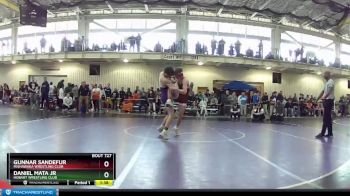 126 lbs Quarterfinal - Daniel Mata Jr, Hobart Wrestling Club vs Gunnar Sandefur, Mishawaka Wrestling Club