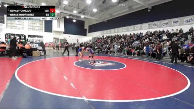 110 lbs Cons. Round 1 - Grace Rodriguez, Beaumont vs Ashley Orozco, Eastside