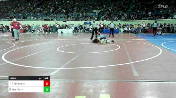 118 lbs Round Of 64 - Trey Thomas, Unattached Assassins vs Eldon Harris, Hennessey Eagles Jr High