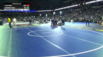 106 lbs Round Of 16 - Jax Vang, Buchanan (CS) vs Santos Tizoc, Silver Creek (CC)