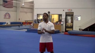 Shaping the Front Handspring Rebound from a Running Approach