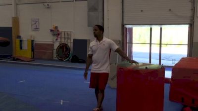 Using the Headspring to Develop Strong Front Handsprings