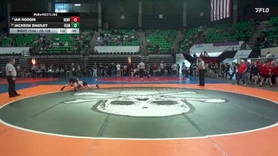 7A 126 lbs Cons. Round 2 - Jackson Shatley, Florence vs Ian Hodgin, Hewitt-Trussville